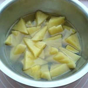 Cách làm thạch dứa chua ngọt