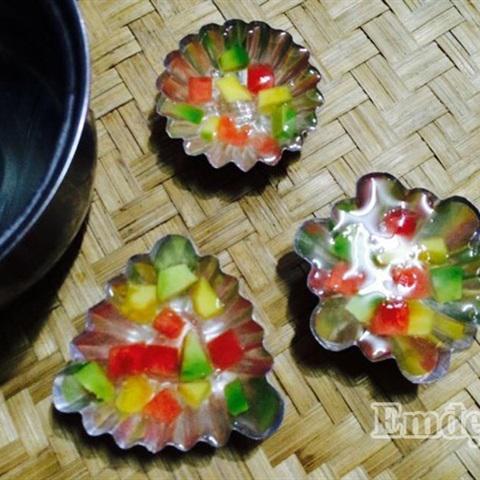 Cách làm thạch hoa quả