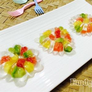 Cách làm thạch hoa quả