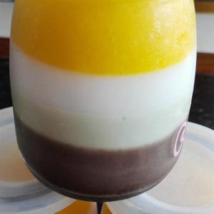 Cách làm thạch hoa quả 4 tầng