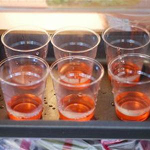 Cách làm thạch kem nhiều màu