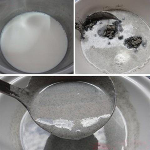 Cách làm thạch mè đen