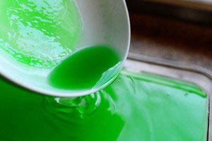 Thạch rau câu ba màu đón giáng sinh