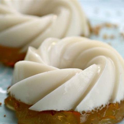 Cách làm thạch sữa dừa hoa quế