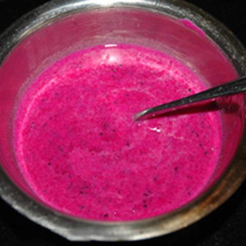 Cách làm thạch thanh long ruột đỏ