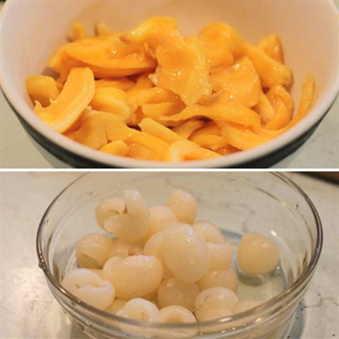 Cách làm thạch trà xanh trái cây