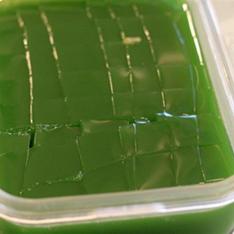 Cách làm thạch trà xanh trái cây