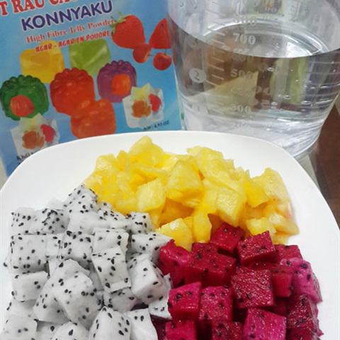 Cách làm thạch trái cây