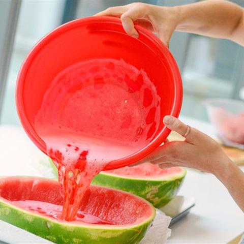 Cách làm thạch trái dưa hấu