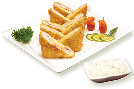 Thăn heo cuộn nhân Jambon phô mai