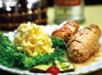 Thăn heo cuốn phô mai