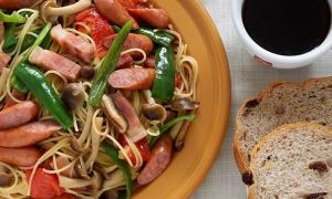 Thanh lọc cơ thể với tôm nhồi cải chíp đẹp mắt