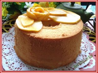 Thành viên vào Bếp: Bánh bông lan xoài xốp mịn