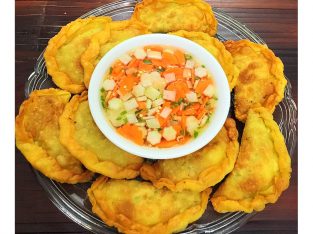 Thành viên vào Bếp: Bánh gối giòn rụm