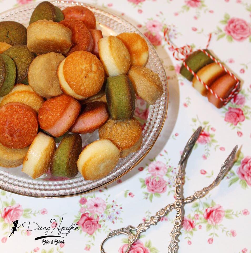 Thành viên vào Bếp: Bánh pomponettes xinh xắn, đa vị