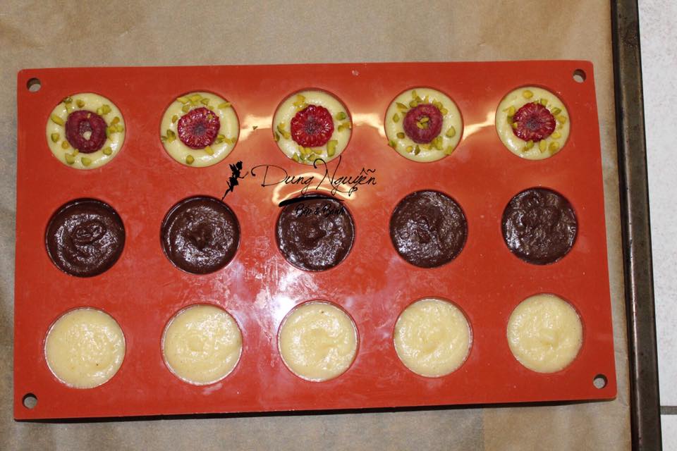 Thành viên vào Bếp: Bánh pomponettes xinh xắn, đa vị