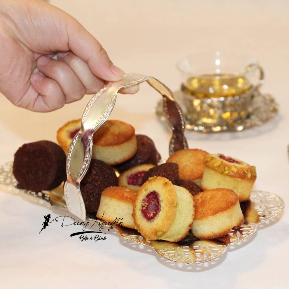 Thành viên vào Bếp: Bánh pomponettes xinh xắn, đa vị