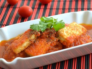 Thành viên vào Bếp: Đậu khuôn sốt cà cho ngày chay