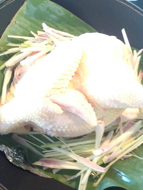 Thành viên vào bếp: Gà hấp muối, sả