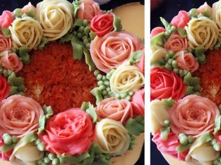 Thành viên vào Bếp: Làm xôi nếp hoa đẹp tuyệt