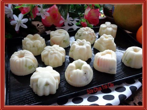 Thành viên vào Bếp: Sữa chua trái cây cho bé