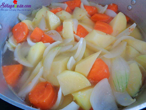 Thật ngon và dễ nấu cà ri bò kiểu Nhật