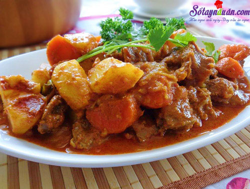 Thật ngon và dễ nấu cà ri bò kiểu Nhật