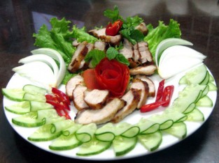 Thịt ba chỉ áp chảo