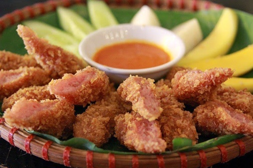 Thịt ba chỉ bọc cà chua nướng thơm lừng, ngon không cưỡng nổi