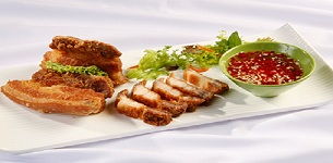 Thịt ba chỉ chiên giòn