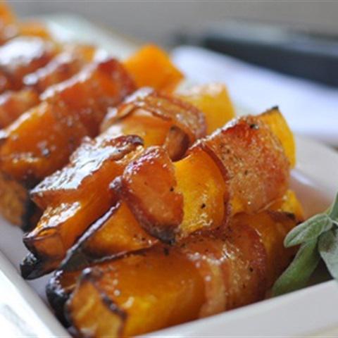 Cách làm thịt ba chỉ cuộn bí đỏ