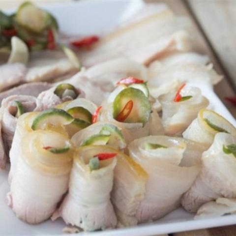 Cách làm thịt ba chỉ cuộn sấu