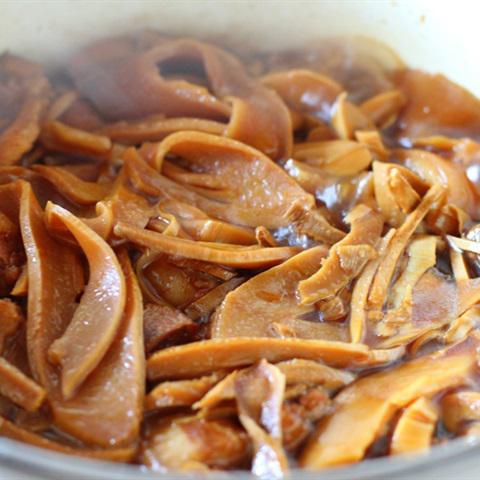 Cách làm thịt ba chỉ kho măng