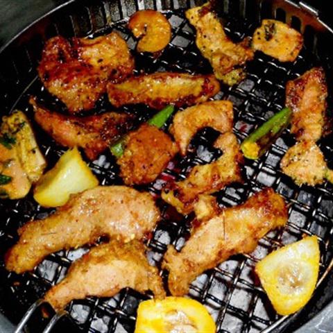 Cách làm thịt ba chỉ nướng sa tế