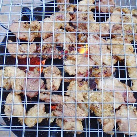 Cách làm thịt ba chỉ nướng sả