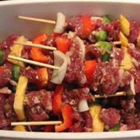 Cách làm thịt ba chỉ nướng trái cây