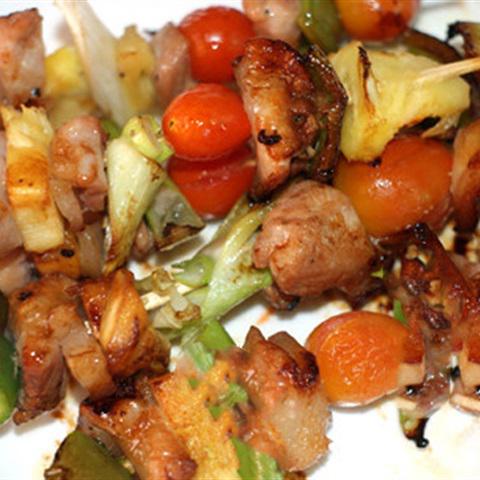 Cách làm thịt ba chỉ nướng trái cây