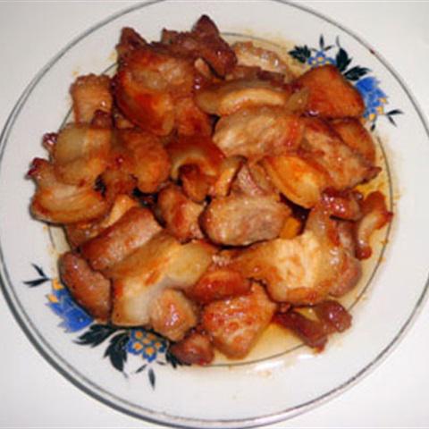 Cách làm thịt ba chỉ rang cháy cạnh