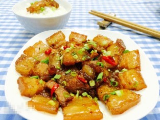 Thịt ba chỉ rang mắm tép ngon