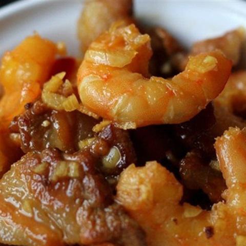 Cách làm thịt ba chỉ rim tôm