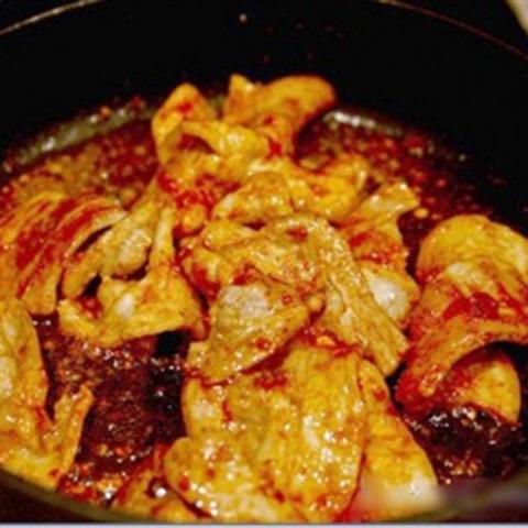 Cách làm thịt ba chỉ sốt kim chi