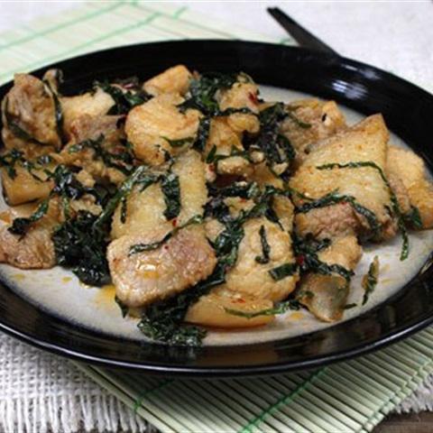 Cách làm thịt ba chỉ xào lá lốt