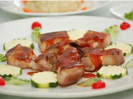 Thịt ba rọi nướng Tứ Xuyên