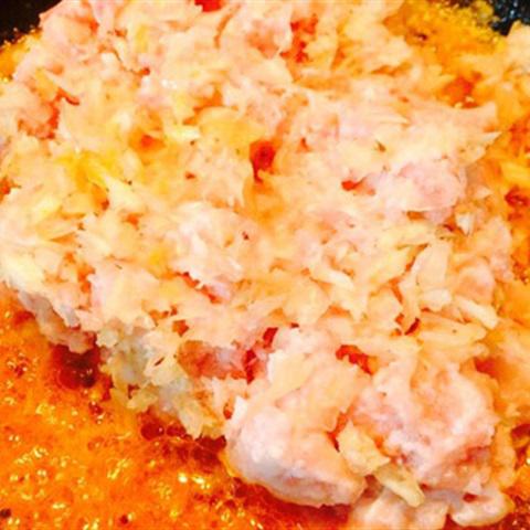 Cách làm thịt bằm chưng mắm tép