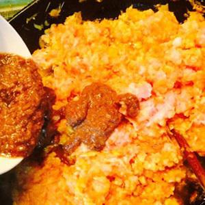 Cách làm thịt bằm chưng mắm tép