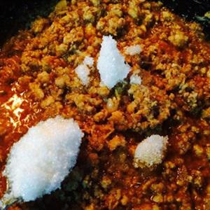 Cách làm thịt bằm chưng mắm tép