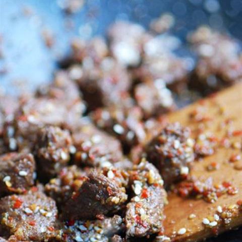 Cách làm thịt bò chiên cay