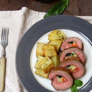 Cách làm thịt bò cuộn phô mai chiên