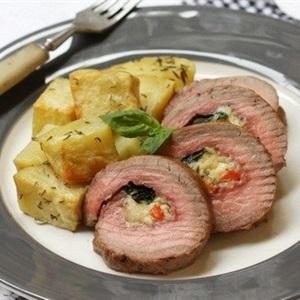 Cách làm thịt bò cuộn phô mai chiên