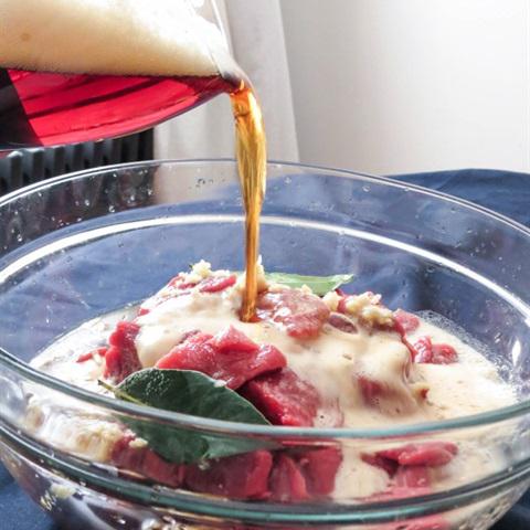 Cách nấu thịt bò hầm bia